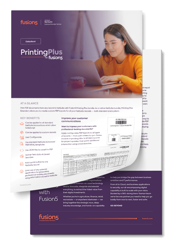 Printing Plus Image
